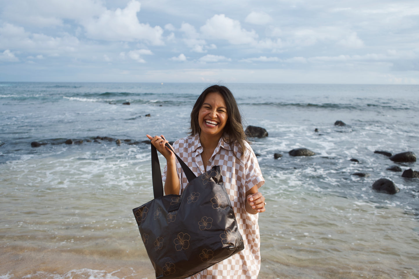 Regular Tote - Hibiscus