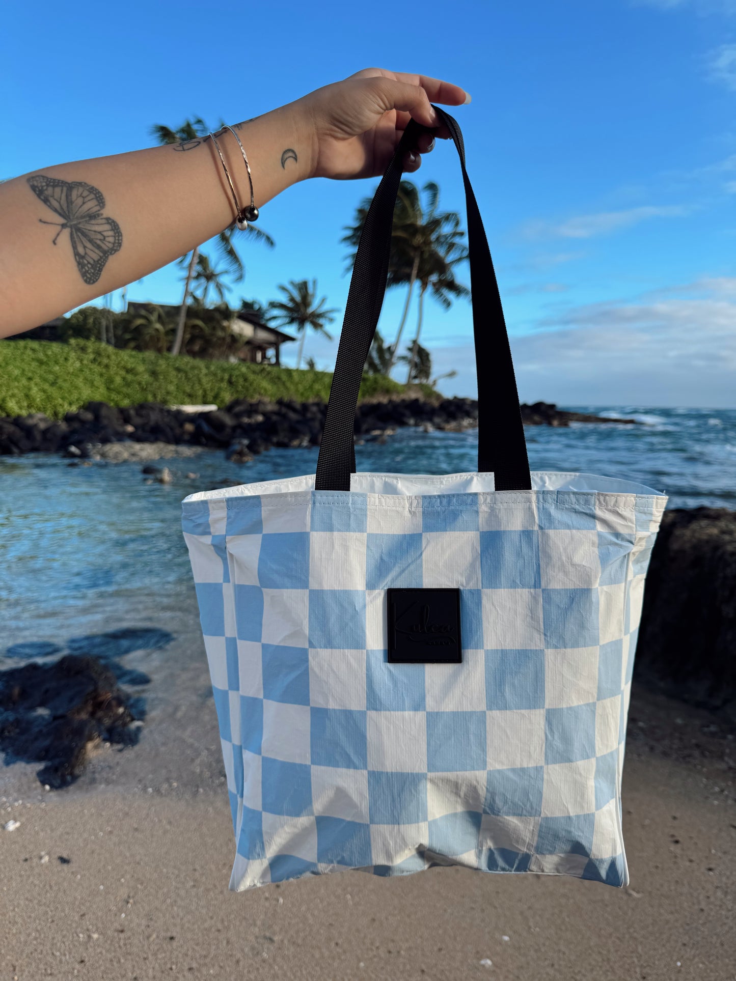 Daily Tote - Blue Check
