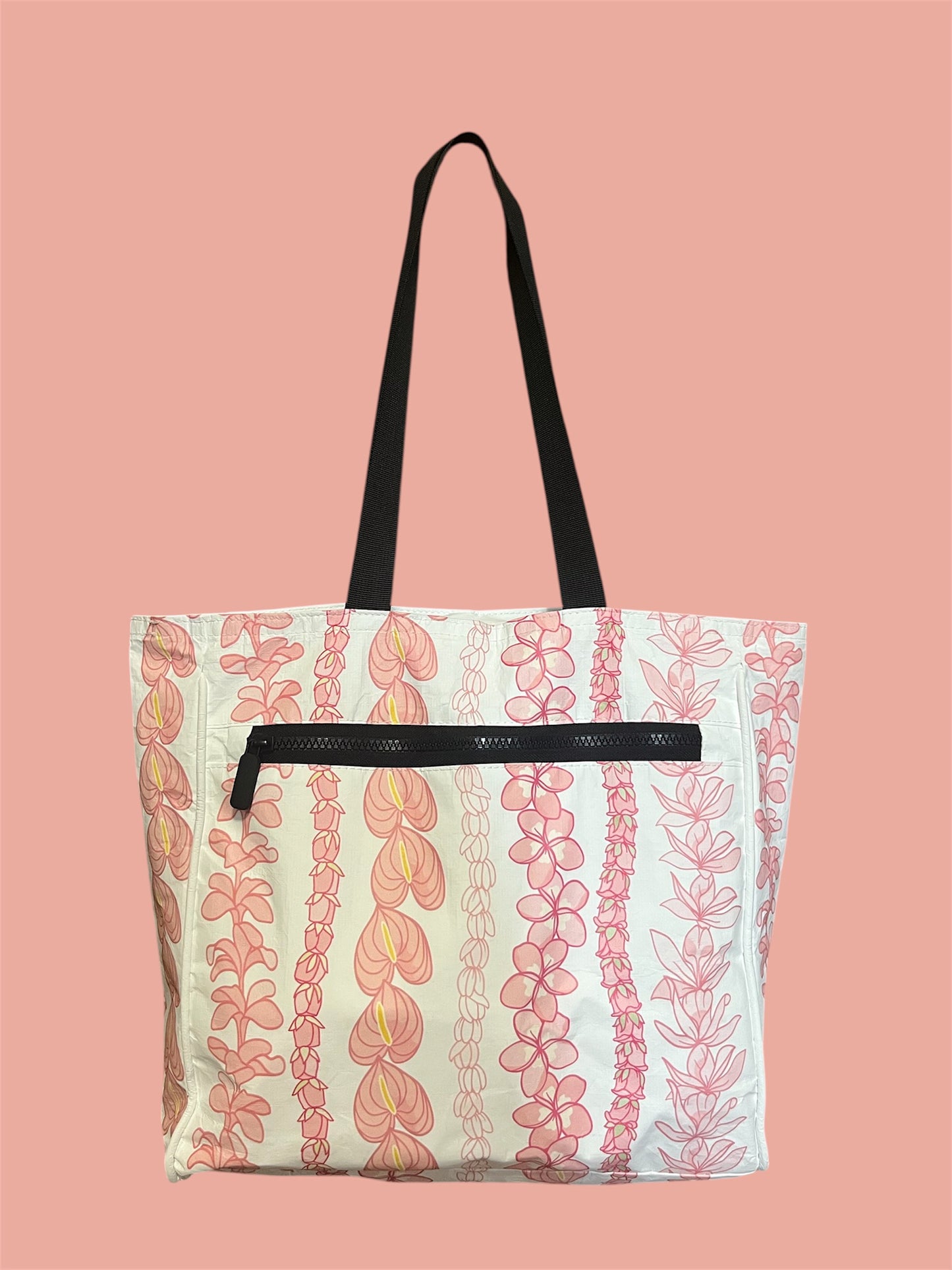Daily Tote - Pink/White